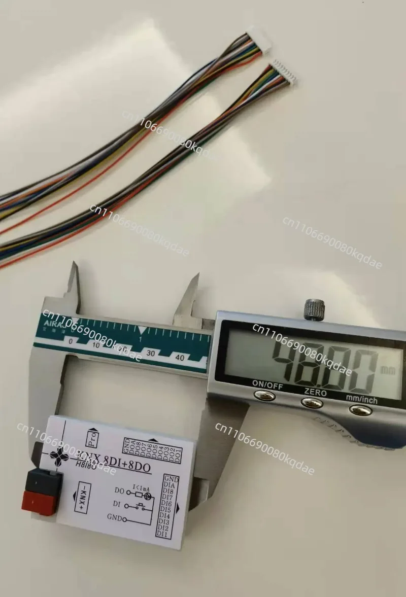 KNX Input‑Output Module 8DI+8DO H8I8O, Dry‑Contact Input With Relay Control Function