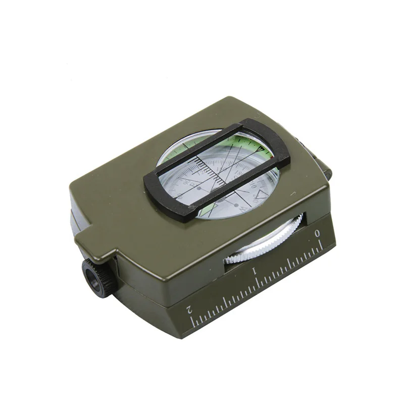 في الهواء الطلق مقاوم للماء البوصلة أداة الرياضة مقياس الزوايا التخييم المشي لمسافات طويلة تسلق الجبال العلامة التجارية المهنية العسكرية الجيش المعادن البصر