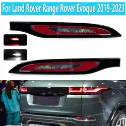 For Land Rover Range Rover Evoque 2019-2023 Rear Bumper Brake light Car Rear Fog Light bumper reflector Fog Lamp Warning Light