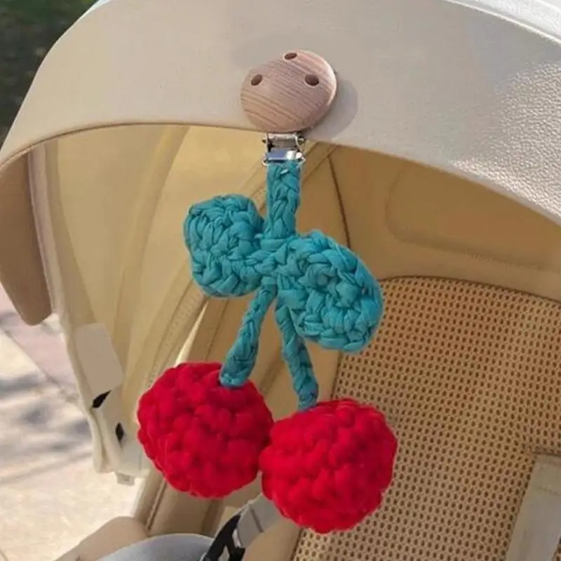 Kids Stroller Pendant Funny Car Seat Toys Colorful Cradle Pendant Adorable Crib Accessories for Home Travel Outdoor