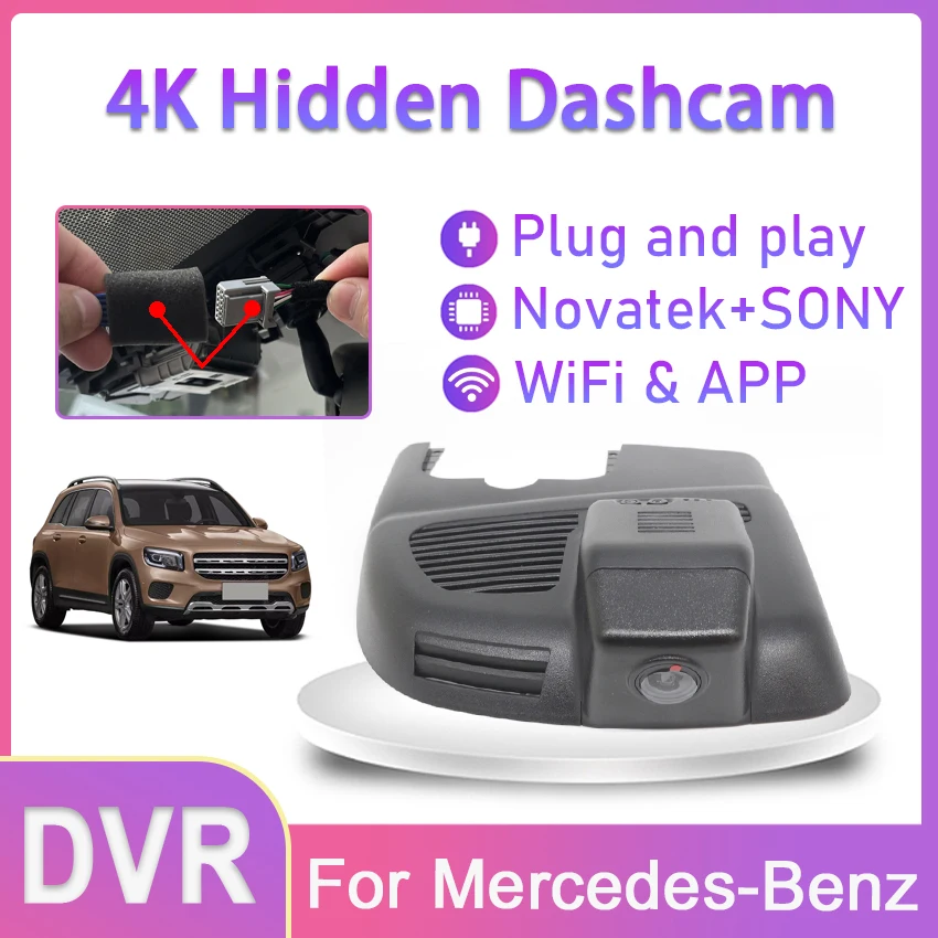 

Dash Cam For Mercedes Benz GLA x156 CLA w117 A Class w176 w177 for MB cla A45 220 220d 250 15-18 Car DVR Camera,Car Accessories