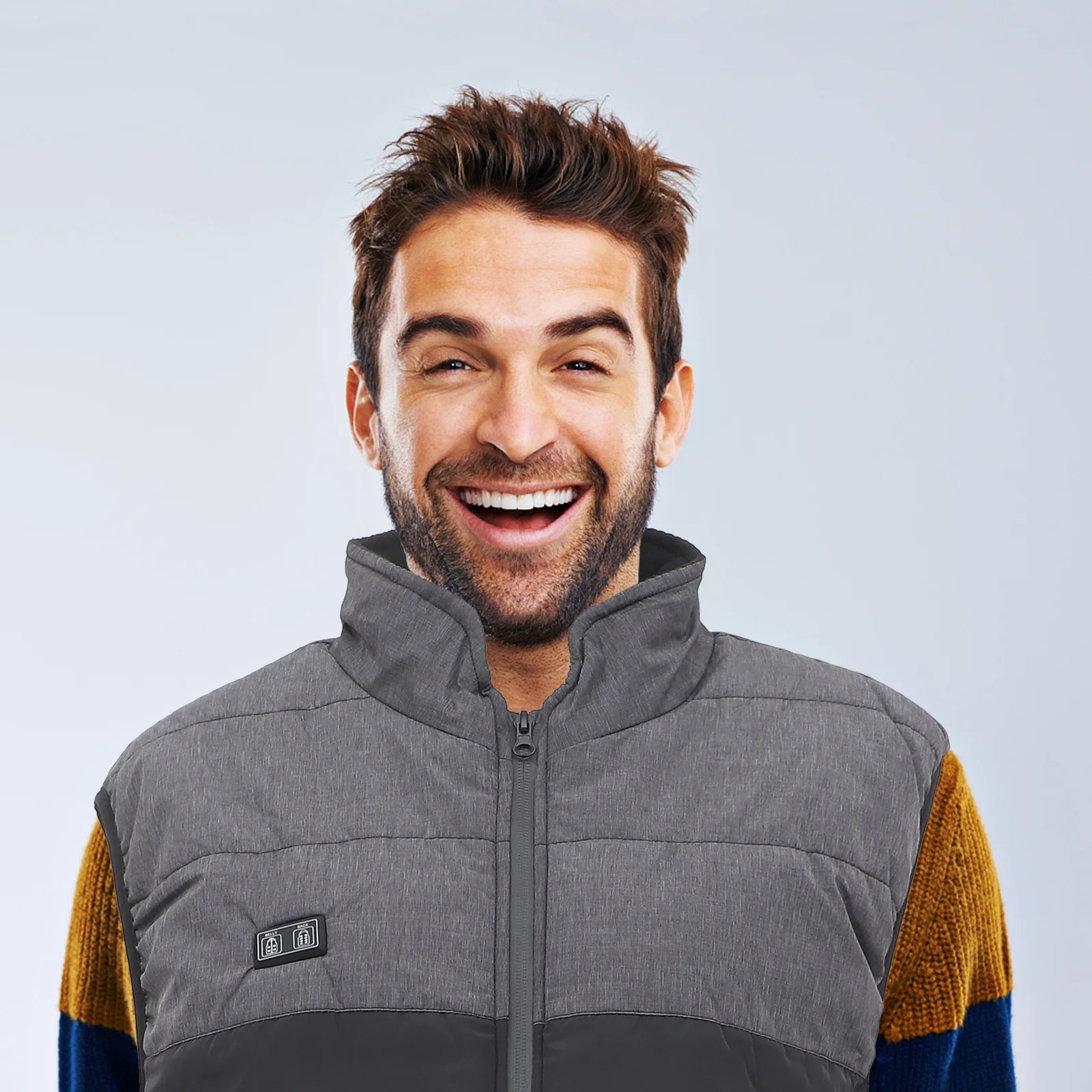 سترة ساخنة للجنسين قابلة للتعديل ملابس خارجية ساخنة للمشي لمسافات طويلة والتزلج والصيد والتسلق سترة كهربائية دافئة للرجال والنساء #6