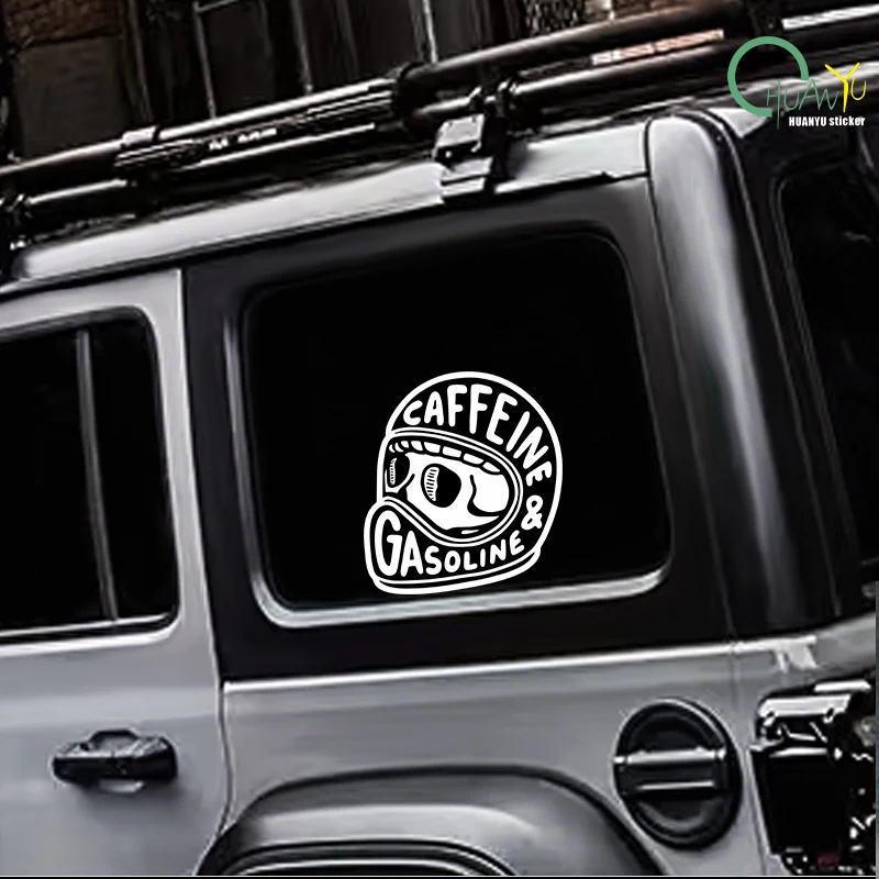 الجمجمة الكرتون فارس الرجعية دراجة نارية ملصق سيارة كهربائية شخصية تعديل الديكور سيارة ملصق عاكس مائي