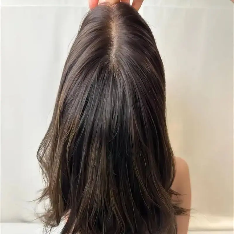 

Women's Wig 13x4 Ombre Brown Blonde Highlight HD Lace Synthetic Premium Fibre Heat Resistant Daily Party Cosplay Wig Glueless