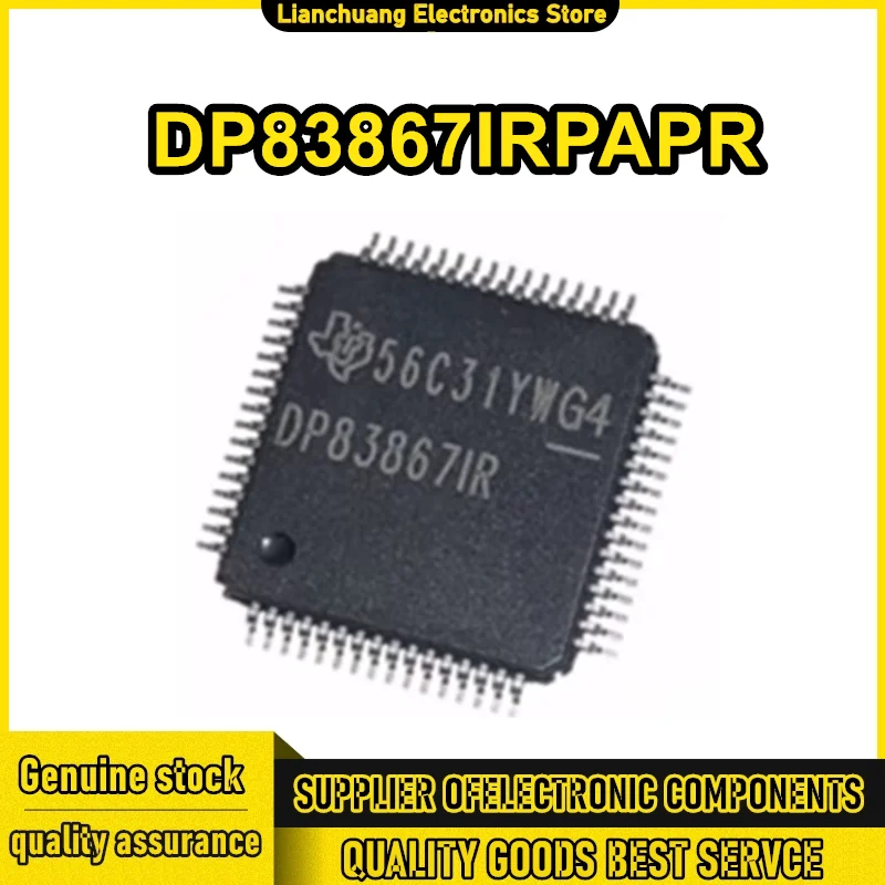 

DP83867IRPAPR HTQFP-64 DP83867IR IC-чип 100% новый оригинальный в наличии