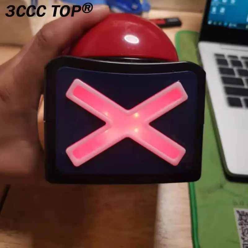 1PCS For Game Answer Buzzer Alarm Button With Sound Light Trivia Quiz Got Talent Press Buzzer