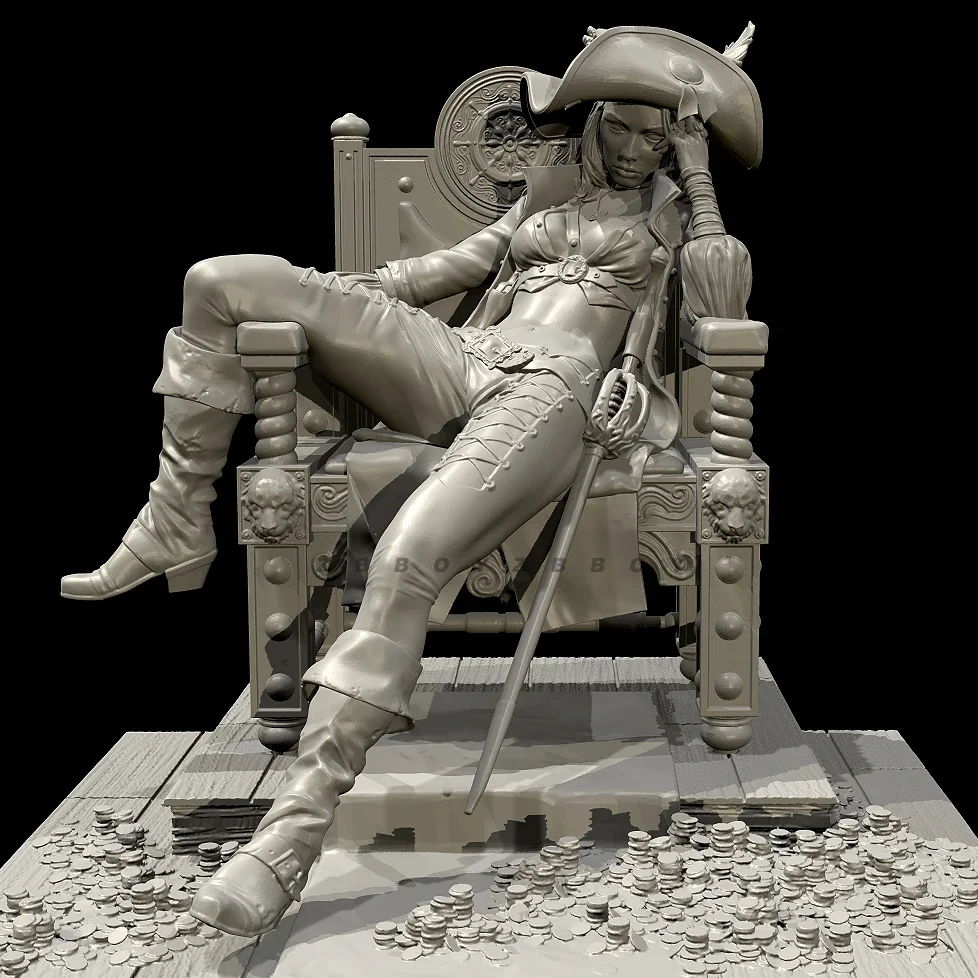 The height of man 35mm 45mm 70mm Resin model kits figure beauty colorless and self-assembled 3D Printing TD-7121/3D