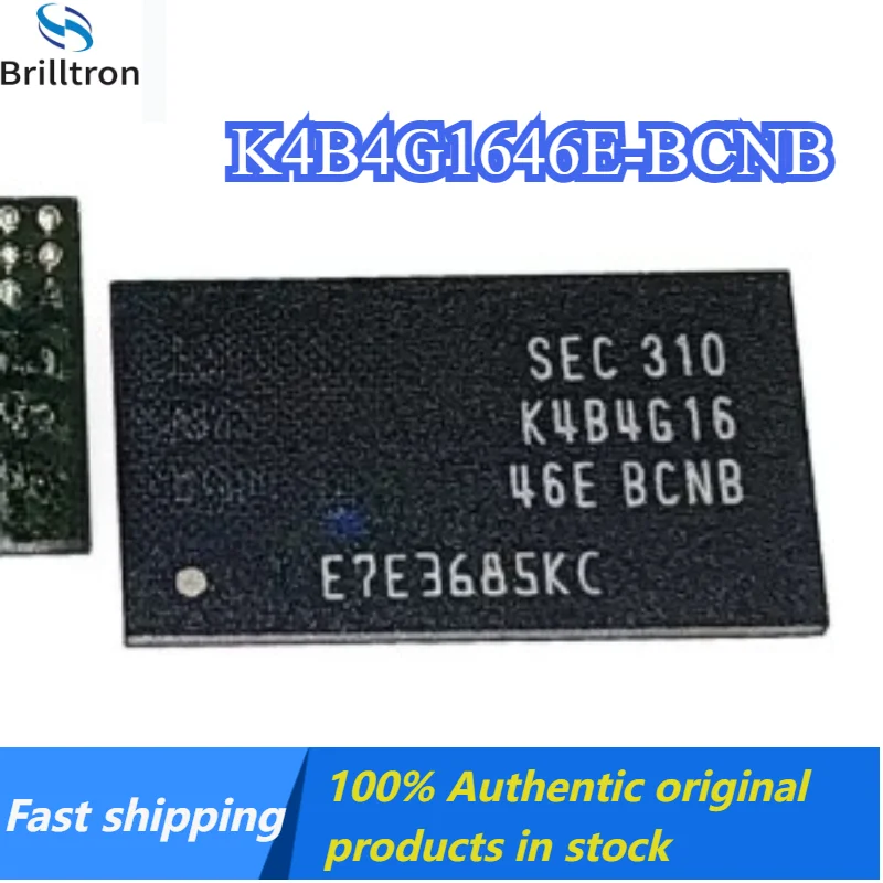 2-10PCS 100% New K4B4G1646E-BCNB  BGA96  Brand New Original in Stock , Fast Shipping.