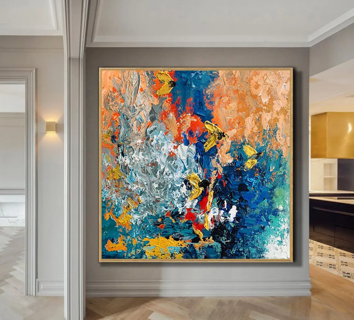 

Large Abstract painting Modern Wall Art Extra Large Wall Art Abstract Painting Abstract Canvas Art Paintings on Canvas Wall Art