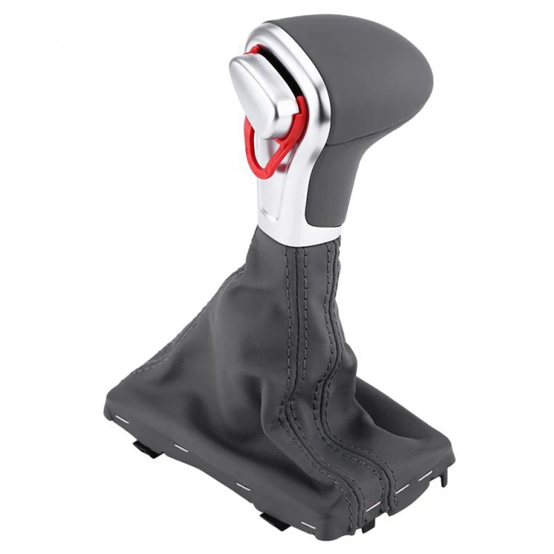 

N30R_N1 Кожаный рычаг переключения передач для AUDI A6 A7 A3 A4 A5 A6 C6 Q7 Q5 09-12 14