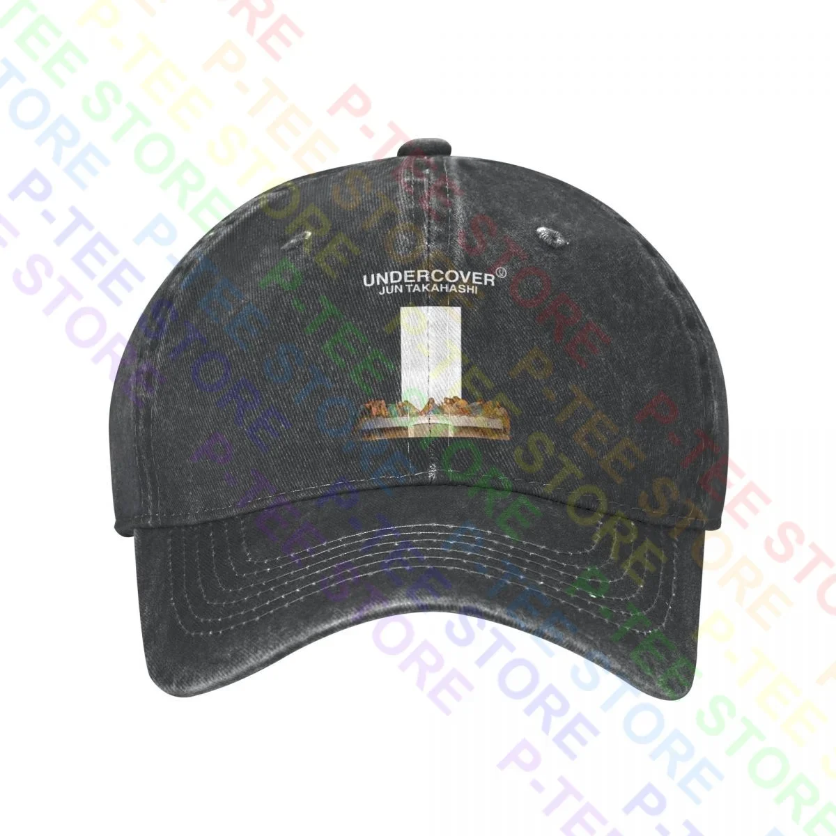 غطاء العشاء الأخير نادر يونيو تاكاهاشي من اليابان قبعة بيسبول من قماش الدنيم المغسول قبعات سائقي الشاحنات