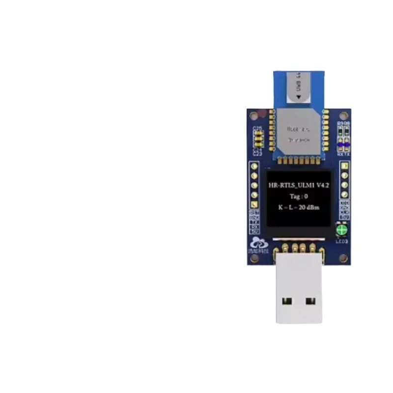 UWB high-power wireless ranging indoor positioning base station module development board AGV navigation dw1000 data tutorial