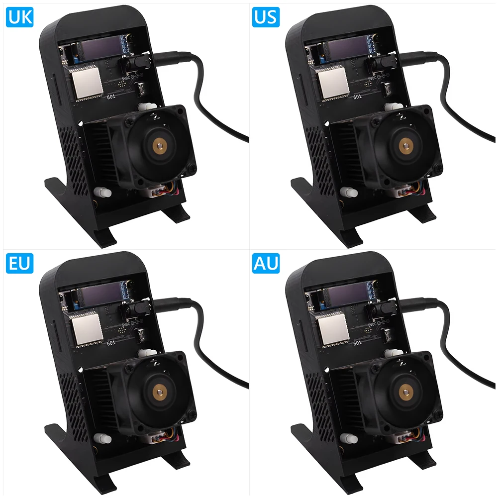 Bitaxe Gamma 601 Bitcoins Miner 1,2TH/s, BM1370 ASIC, 18W/TH, WiFi, Penambangan Rumah Senyap Konsumsi Daya Rendah