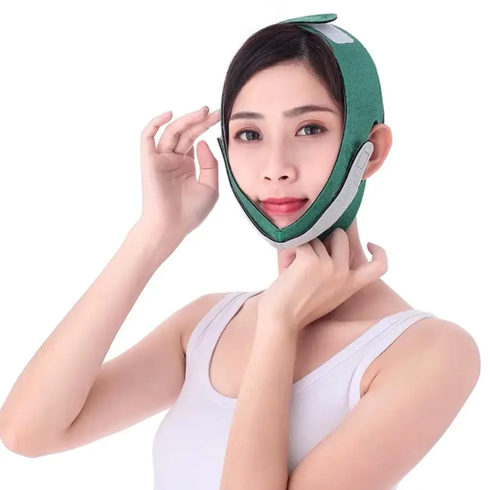 Face Chin Cheek Lift Up Slimming Slim Mask Ultra-thin Reduce Band Double Belt Chin Facial Strap Women Skin Massager Care Sk U7Q2