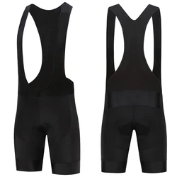 Black Cycling Bib Shorts Men's 19D Gel Man Pants Clothes MTB Professional Bike Sports Lycra Mountain Maillot Summer Shorts