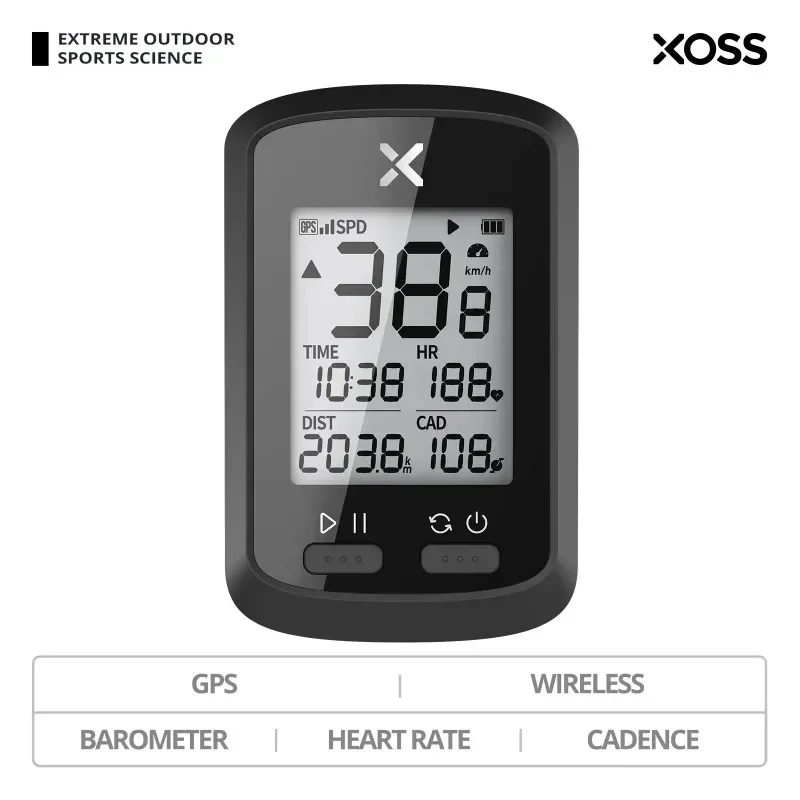 Cycling Computer G Plus Wireless Speedometer Bluetooth Tracker Waterproof Road Bike MTB Bicycle Odometer XOSS New G+ GPS