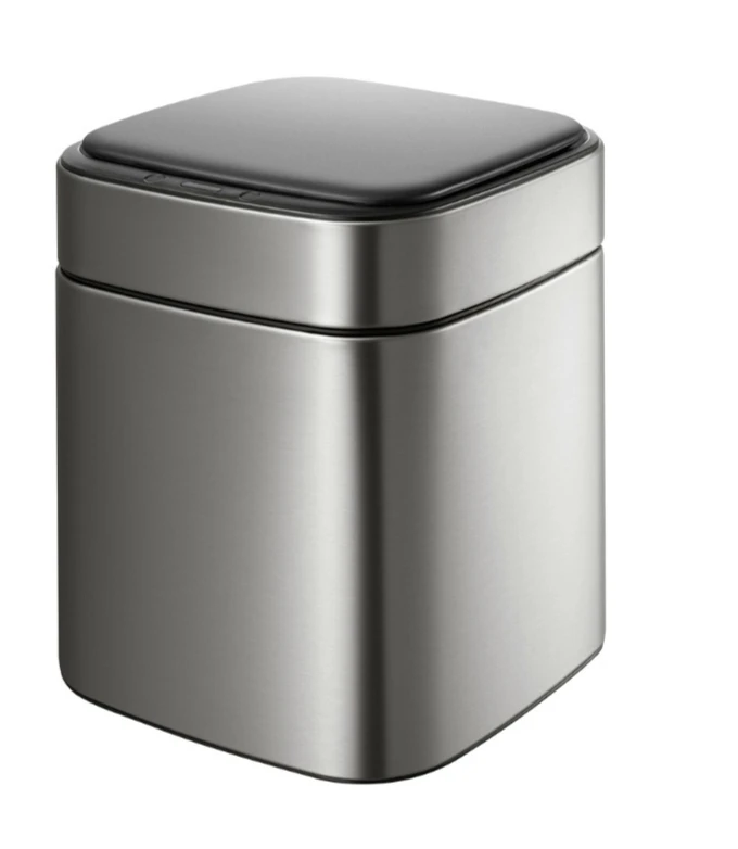 

8L Smart Sensor Trash Can Electri Garbage Bin Automatic Bagging Living Room Trash Can Kitchen Office Home Bathroom Waste Bins