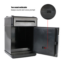 Mini Safe Code Key Lock Piggy Bank Automatic Child Gift Coins Cash Saving Money Box Counter Electronic Password Money Box