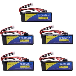 11.1V Lipo Battery For Walkera DEVO 7 DEVO 10 DEVO12E F12E WFLY9 RadioLink AT9 AT10 Transmitter toys parts 11.1V 3S 2800mah