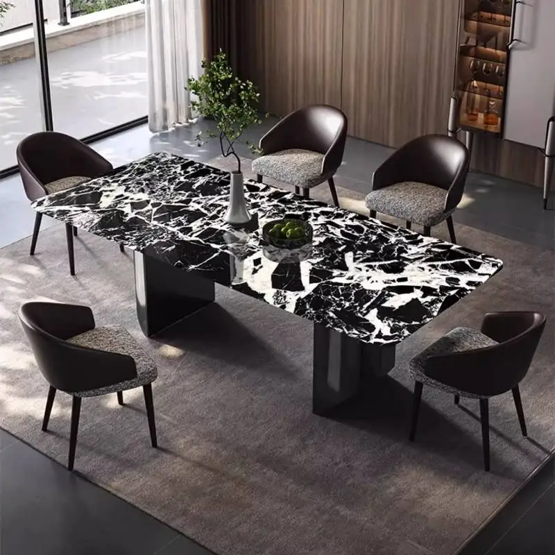 Office Italian Dining Tables Party Event Writing Modern Restaurant Dining Tables Luxury Nordic Yemek Masasi Home Furniture