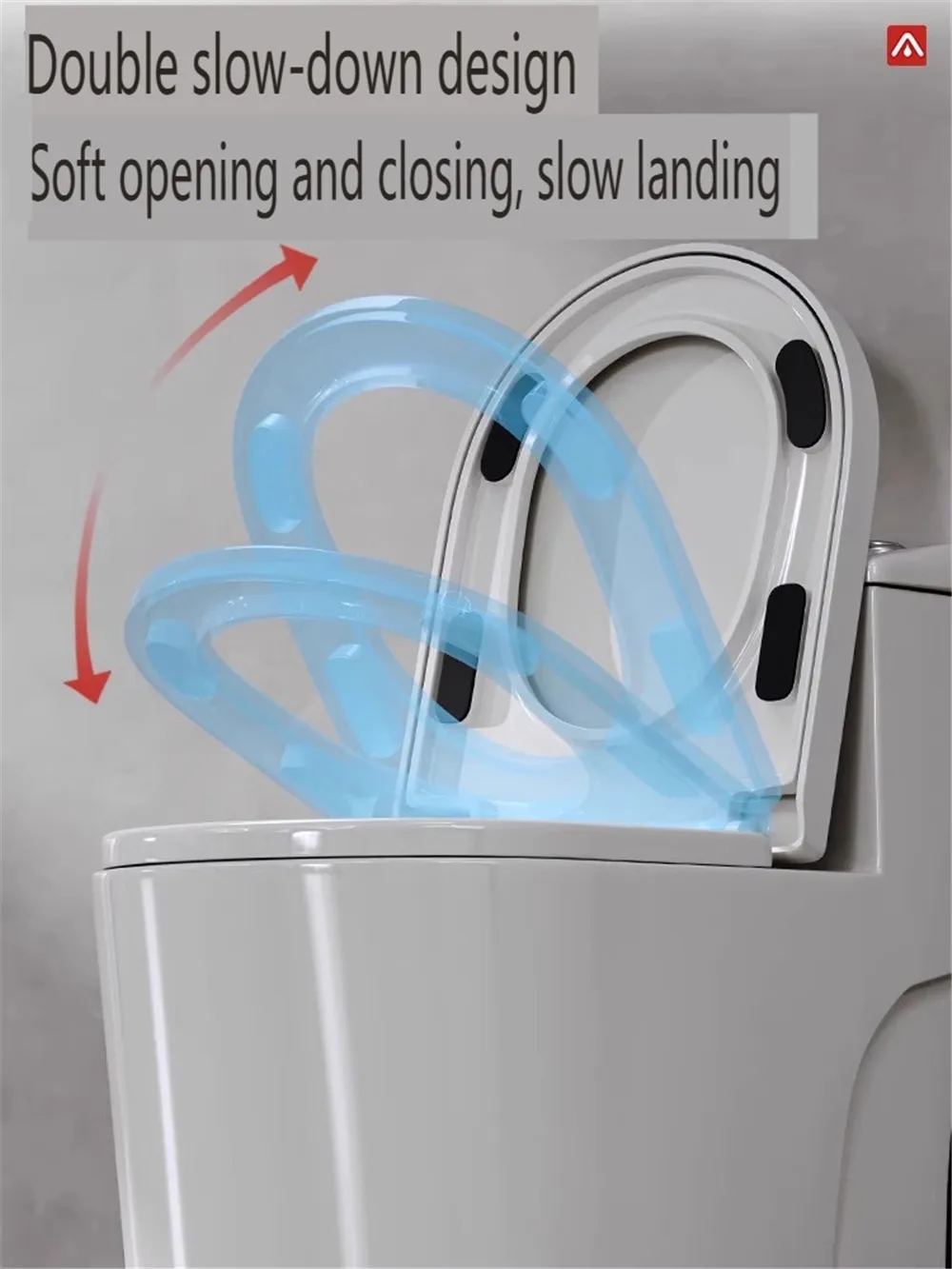 Toilet seat household thickened anti-breaking UVO toilet seat cover universal cushion accessories,L24178