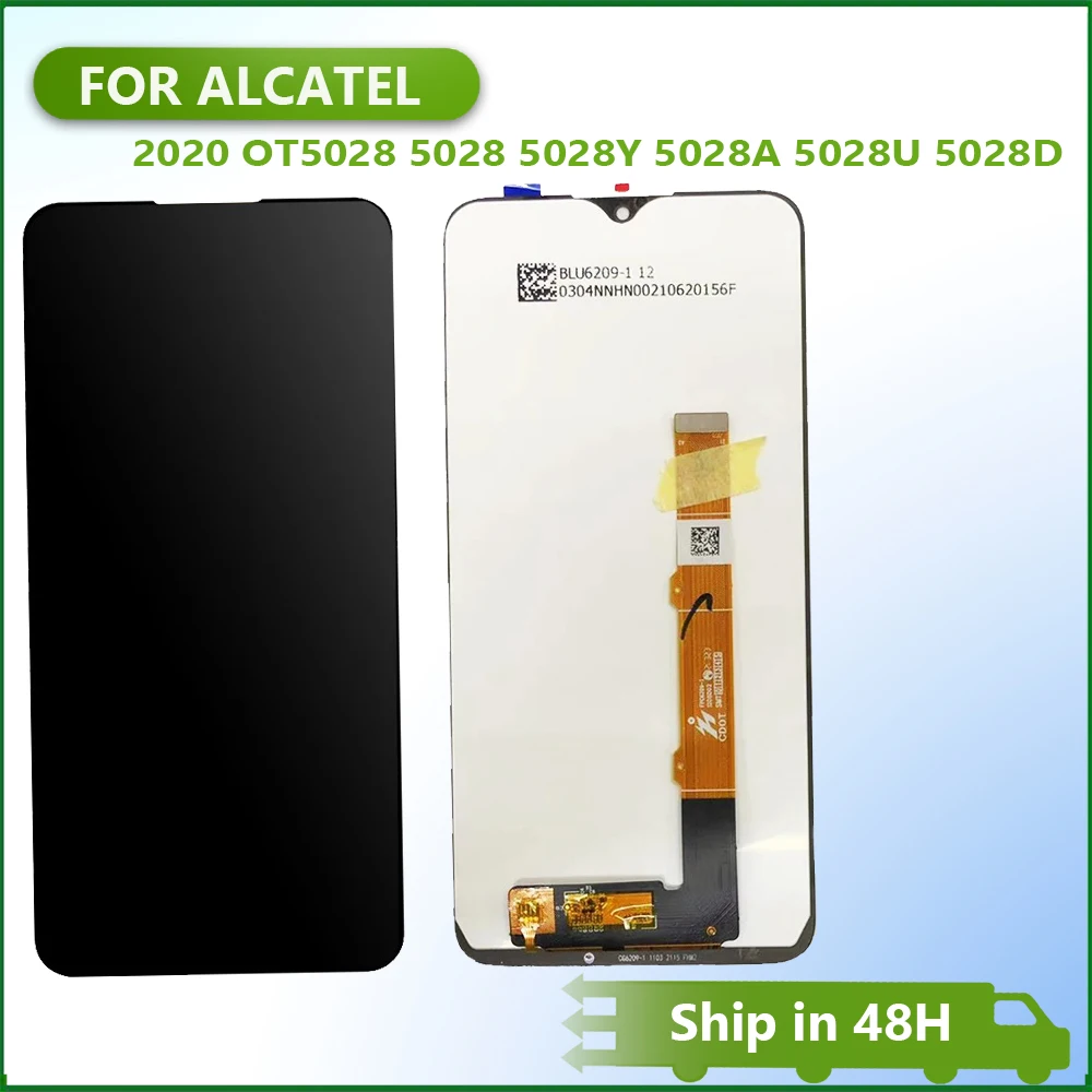 6.22 inch lcd For Alcatel 1S 2020 OT5028 5028 5028Y 5028A 5028U 5028D LCD Display Touch Screen Digitizer Assembly Replacement