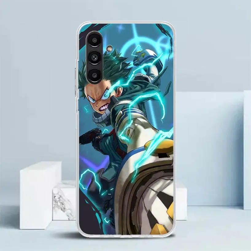 My Hero Izuku Deku Phone Case For Samsung Galaxy A15 A14 A13 A12 A55 A54 A53 A52 A35 A34 A33 A32 A25 A24 A23 A22 A04S A03S A02S