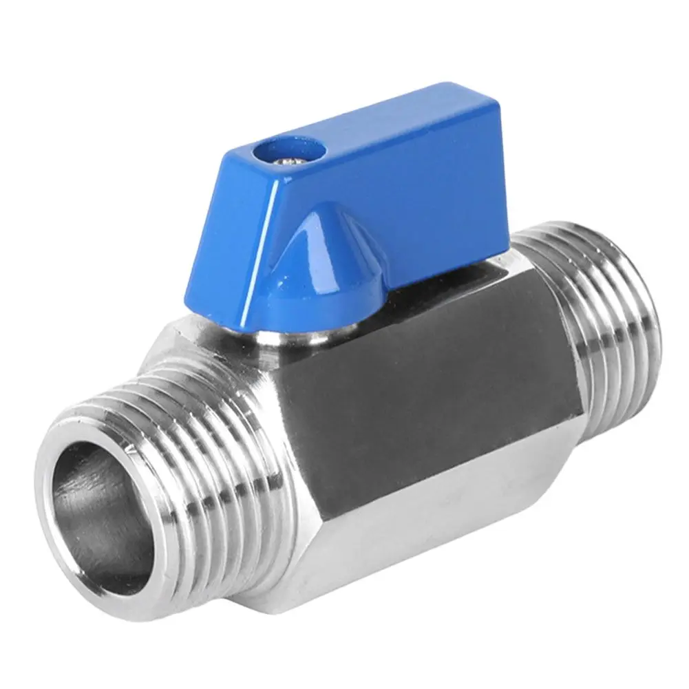 

Mini Ball Valve 1/8 Stainless Steel with Female x Male NPT Threads for Precise Flow Control of Water Oil Gas Systems