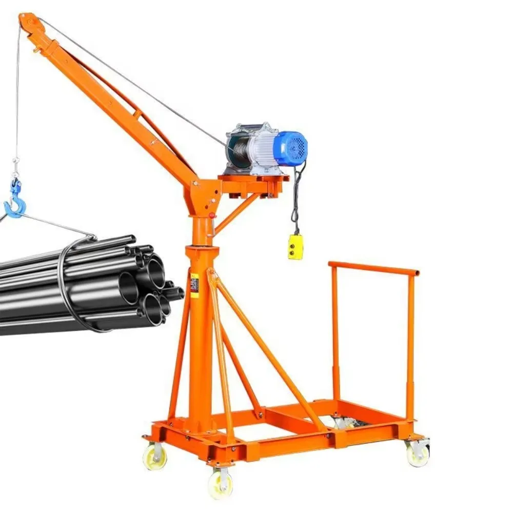 Wholesale Mini Electric Lifting Crane 100kg/300kg Capacity - Portable Monkey Lift for Building Materials Handling
