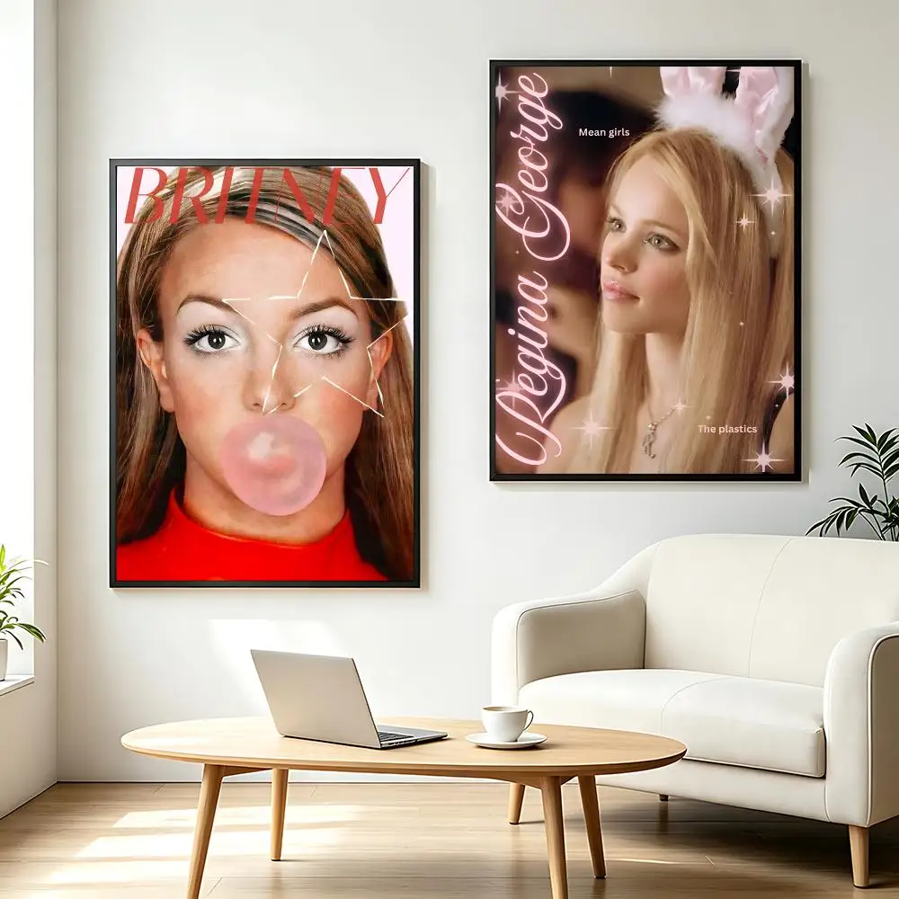 music Britney Spears Poster  Poster HD Printing Fresh and Nordic Home Decor Wall Art for the Living Rooms Hallways Gift Giving