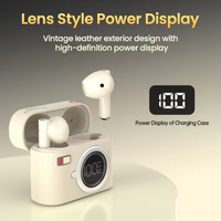 Remax Wireless Earbuds Bluetooth 5.4 Semi in Ear Earphones True TWS Ear Buds ENC Headphones for Calls with LED Display