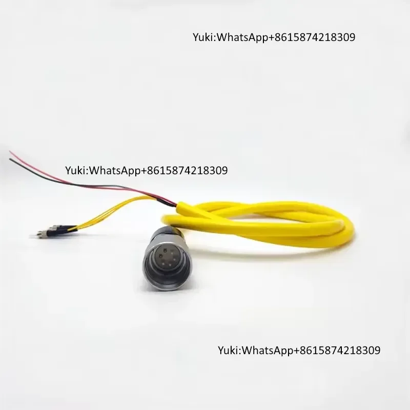 Subconn Underwater 6 Pin Connector Optic Fiber Cable Single Mode Strong Waterproof Adapter signal Wire Underwater Network