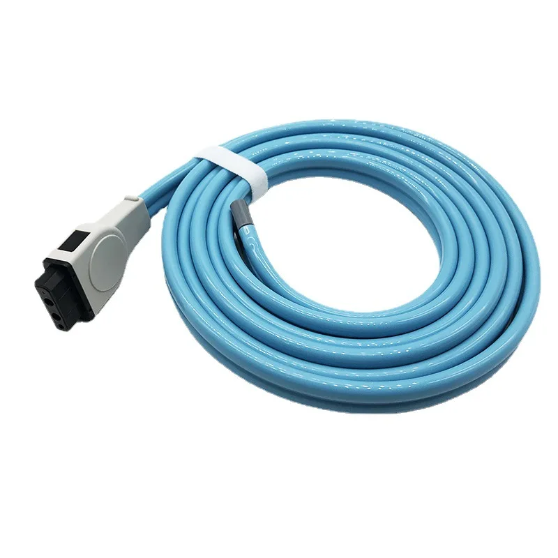 Compatible con monitores GE ECG, tubo de extensión de manguito de presión de sangre de doble tubo neonatal/niño, cable de extensión de vías respiratorias