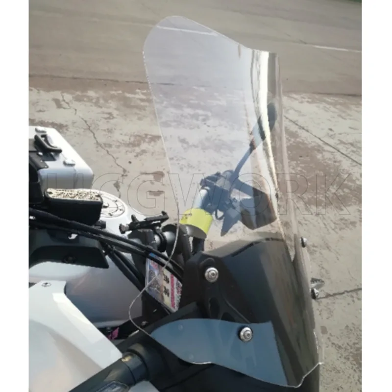 Motorcycle Accessories Windshield Hd Transparent Heighten for Honda Vfr1200