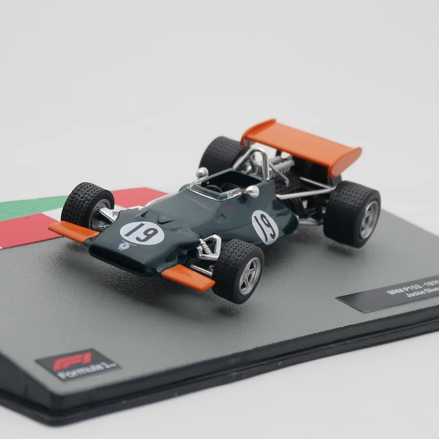 

Ixo 1:43 Racing BRM P153 1970, модель автомобиля под давлением Джеки Оливера, металлическая Игрушечная машина