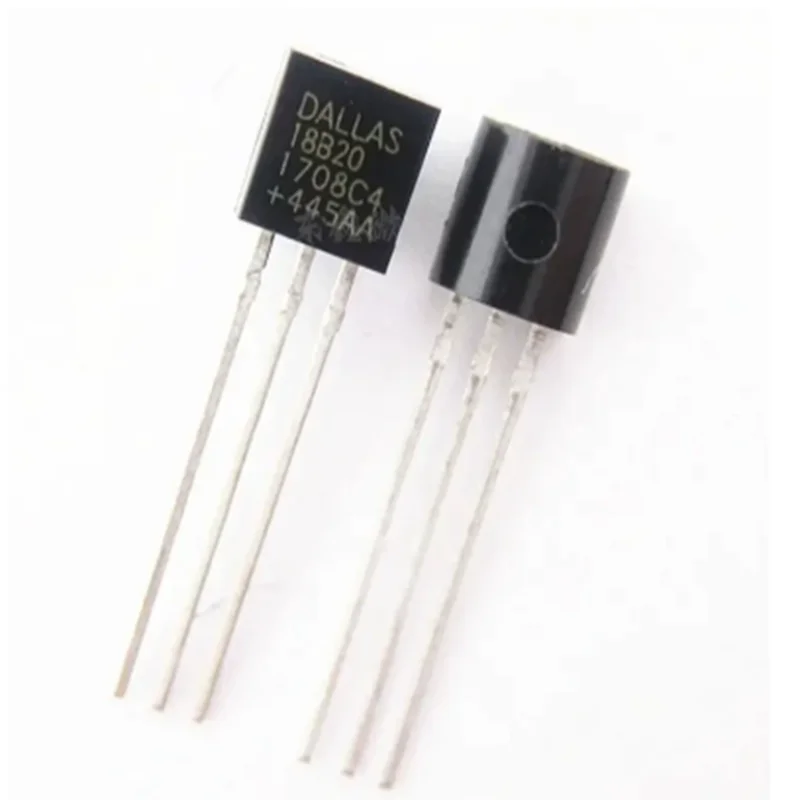 5pcs-20pcs DS18B20+ TO92 18B20 3.3V TO 5V Programmable Digital temperature sensor