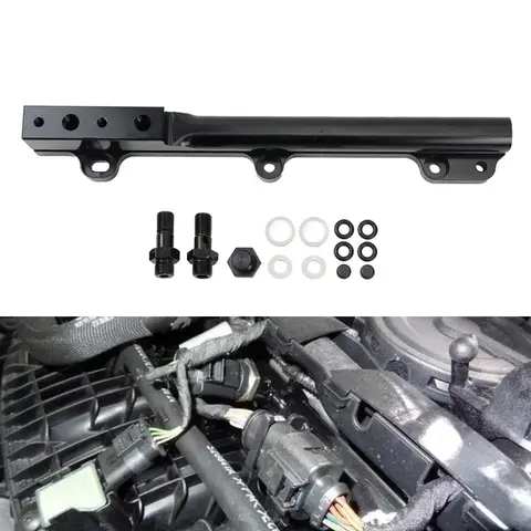 RASTP-Aluminum Alloy High Volume Fuel Rail Fuel Injection Rail For Honda D-Series D15B7 D15B8 D16A6 D16Z6 BTD029 10 best sales honda d15b7 - №9