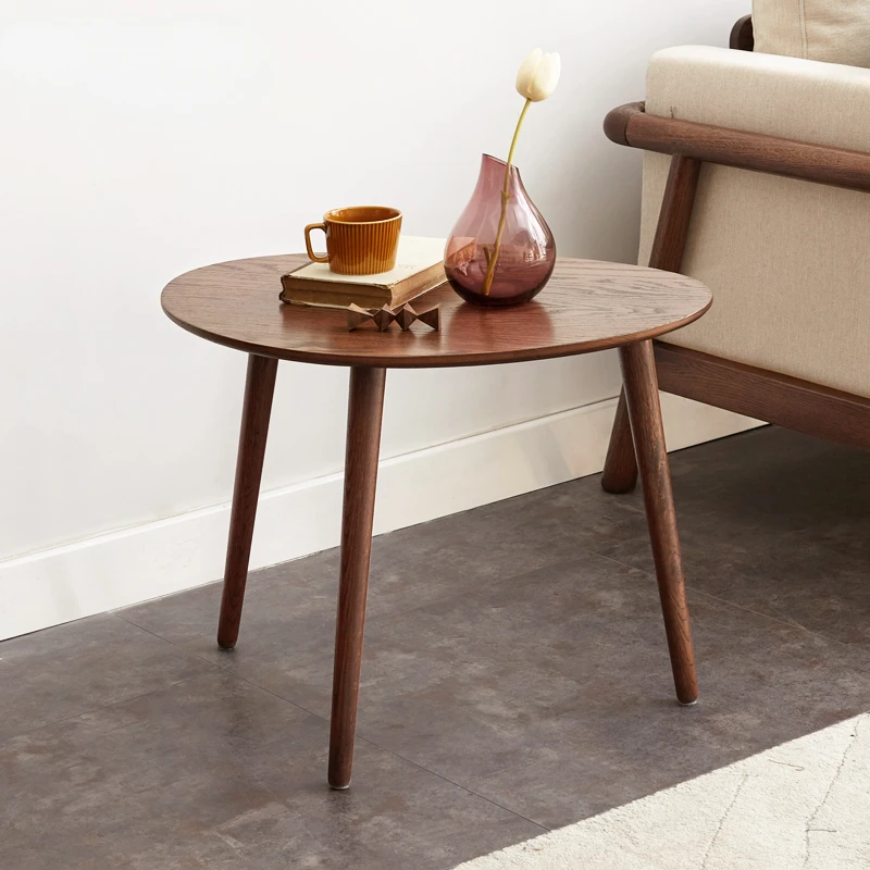 

Irregular Modern Design Coffee Tables Flush Bedside Solid Wood Flush Coffee Tables Computer Tavolo Soggiorno Side Table SY50CT