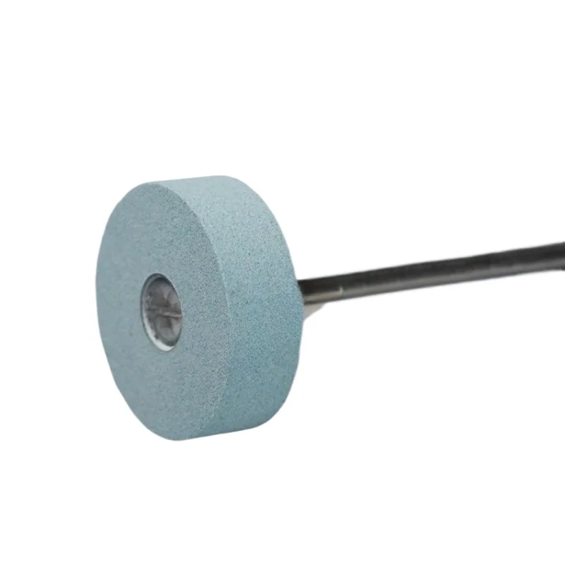 For Carving Knife 2.35 Rod Small Grinding Wheel, Olive Core Engraving Knife Head Sharpening Accessories T Shape
