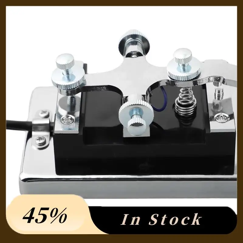A70U New Morse Wrench Wrench Set 1PC CW Key Manual Morse Key Morse Practice Telegraph Key Workshop