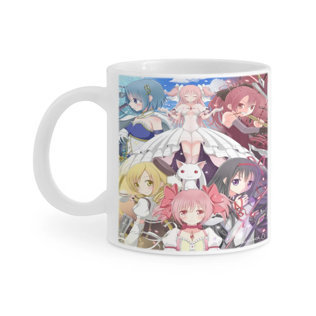 Puella Magi Madoka Magica Ceramics Coffee Mugs Tea Cup Milk Cups Gifts Drinkware Coffeeware