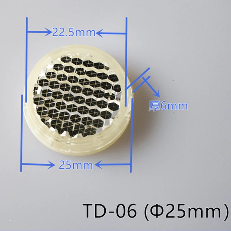 10PCS TD-06 25mm (diameter) bezel specular reflector/switch reflector