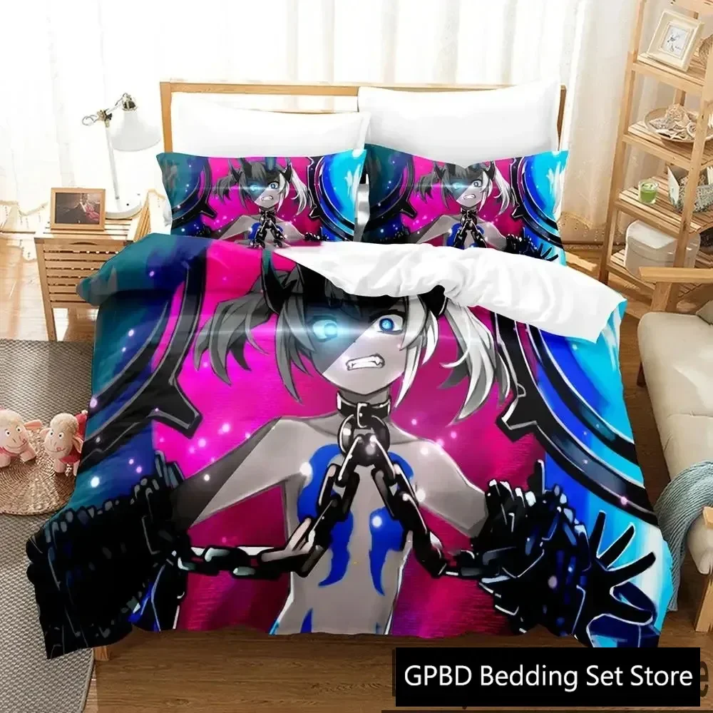

Anime Mary Skelter Finale Comfortable Duvet Quilt Cover Pillowcase Bedding Set Children Bedroom Decoration Home Textile