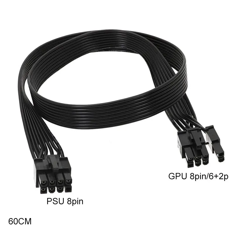 Corsair Type 4 Modular Power Cable 24P MB ATX 8Pin/4+4Pin 8Pin PCIE 6Pin GPU Sata IDE 4Pin D Port PSU 12VHPWR Power Cord 600W