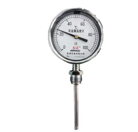 WSS-411/WSS-401 Shockproof/Electrical Contact Bimetal Thermometer Diameter Axial Thermometer 0-600cc