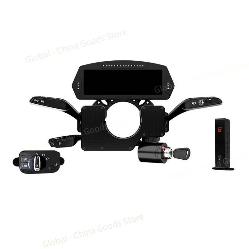 Meng XS Orca 2 ملحقات لوحة القيادة الطرفية لعجلة السباق التناظرية المعدلة لـ SIMAGIC/MOZA/FANATEC/Thrustmaster/PXN/Logitech