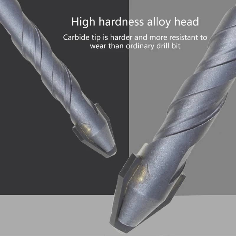 Oblique Head Eccentric Drill Bit for Repair Work Accurate Tile Drilling Bit