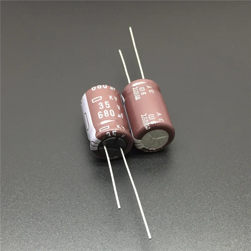 

10pcs/100pcs 680uF 35V NIPPON Chemi-con NCC KY Series 12.5x20mm Low impedance Long Life 35V680uF Aluminum Electrolytic Capacitor