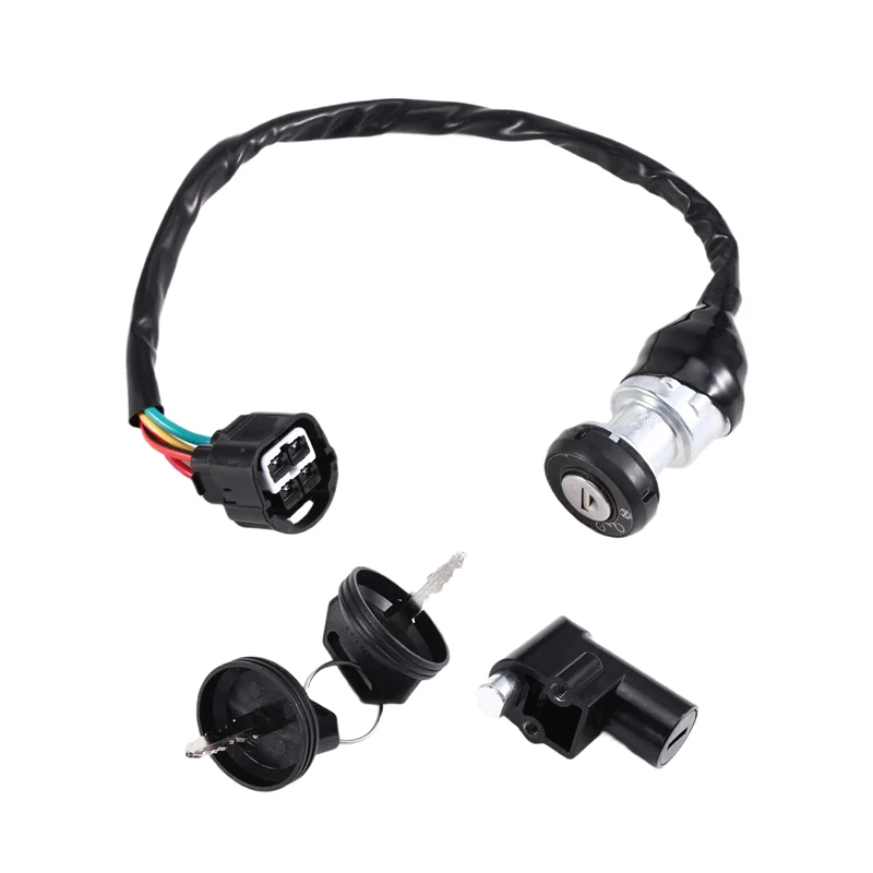 

WO-4 Wires Ignition-Switch With 2 Keys Fit For Linhai T-Boss 550 48295 ATV UTV
