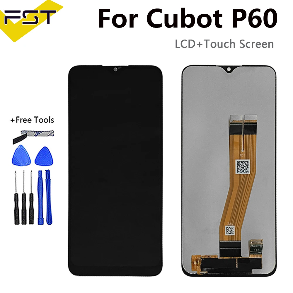 

6.52" LCD Pantalla For Cubot P60 LCD Display And Touch Screen Digitizer Assembly For Cubot P60 LCD Sensor Dispaly Parts